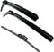 Jurmann Trade GmbH® 3er Komplett-Set Aero Scheibenwischer Vorne 700/550 mm & Hinten 350 mm Zafira B; A05; Zafira B Van; -
