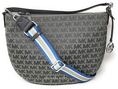 Michael Kors Bedford Hobo Bag Jaquard Heather Grey