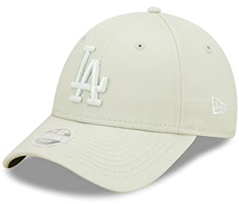 New Era Los Angeles Dodgers MLB Damenkappe beige Teamlogo verstellbar Basecap 9Forty - One-Size
