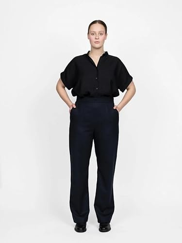 The Assembly Line Paper Sewing Pattern Regular Fit Trousers XS-L