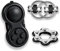 Yeefunjoy Juego de 3 Juguetes para Fidget, Fidget Pad Flippy Chain Fidget Toy Seis Cadenas de Rodillos, Negro Anti-ansiedad Anti-Stress ADHD Autismo Juguetes Killing Time para niños y Adultos