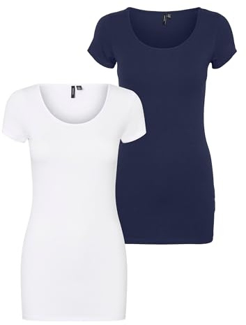 VERO MODA Female Top VMMAXI 2-Pack T-Shirt | Top
