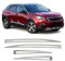 Pour Peugeot 3008 2016+ Chrome Porte Latérale Moulage Acier Inoxydable 4 Pièces