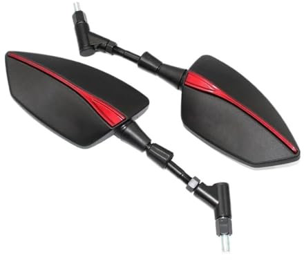 Motorrad Spiegel Für Y&amaha WR125X WR 125X WR125 X 10mm Motorrad Spiegel Schraubgewinde Hinten Rückspiegel