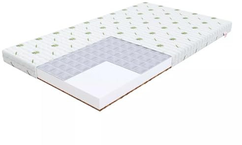 Matratze 70x160 Kinder H2-H3 Buchweizen und Kokosnuss - Della - Schaumstoff Matratzen 9cm Dicke für Kinderbett - Kindermatratze 70x160 - Schaumstoffmatratze T25 - Bett Matratze