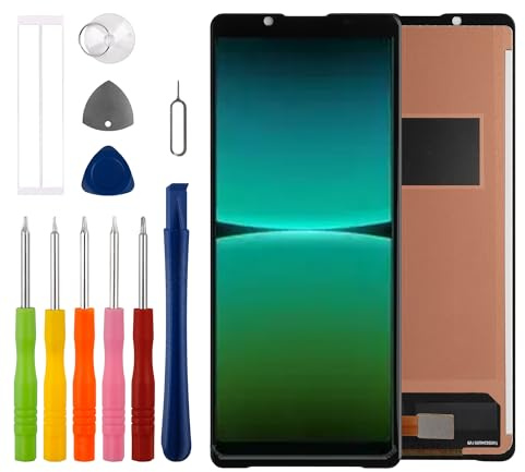Duotipa Neu 6.1 TFT Display Kompatibel mit Sony Xperia 5 IV Alle Modelle LCD Display Touchscreen Digitizer Montage mit Reparatur Tools Kit