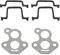 Set di guarnizioni for cilindro e carburatore da 2 pezzi for motosega Husqvarna 435 e 440, Rancher 435e e 440e - Serie II, for pezzi di ricambio 504794001