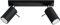 SOLLUX lighting Deckenlampe Deckenleuchte Deckenstrahler Stahl 2 Flammig Schwarz RING