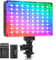 GVM LED kameralicht mit Akku, CRI97 3200K-5600K RGB videolicht led für DSLR Kamera Camcorder YouTube Fotografie Videolicht, videoleuchte led dauerlicht Fotografie studiolicht,LED Fotolicht RGB