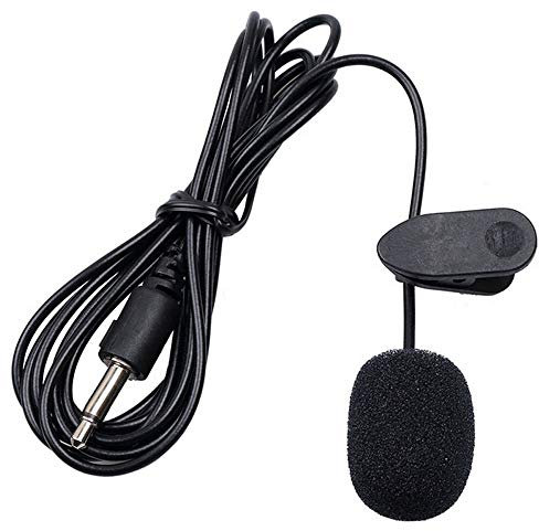 PolarLander Microfono Esterno per Microfono Stereo Mini Jack da 3,5 mm per PC Car Dvd GPS Player Radio Microfono Audio