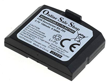 OSS Power Akku für RR832 Set832TV RR842 Set842TV Sennheiser BA300 RS4200 IS410 IR410 RR4200 RR840 RI830 RI900 Set 830 TV Set 840 TV Set 840 S HDI 830