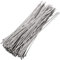 Mosie Stainless Steel Cable Ties 50PCS 4.6 * 300mm SS304 Stainless Steel Zip Ties Metal Cable Ties Exhaust Wrap Coated Locking Cable Zip Ties 316 Marine Grade Metal Tie Wraps