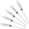 5ml/CC Luer Lock injection Syringe with needle for Scientific Labs and Industrial Dispensing, Fountain Pen Refill,Ink,Glue Application,Liquid Dispensing and Measuring, Pet Food Feeding,Refilling Ink