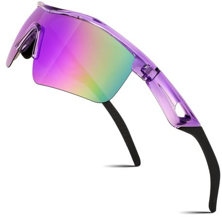 FEISEDY Niños Adolescentes Deportes Gafas de sol polarizadas TR90 Marco Niños Niñas Gafas de Sol de Ciclismo B2454