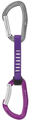 Petzl DJINN AXESS Aplazamiento Robusto para Escalar En Acantilado, Adultos Unisex, BLU, 11 cm