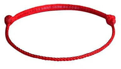 PULABO Einfache dünne glückliche rote Schnur-Armband-Modeschmuck-Paar-Armband-Geburtstags-Geschenke der Frauen langlebig