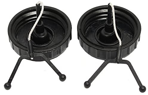 2 Pcs Fuel Tank Oil Cap, Chainsaw Fuel Oil Filler Cap for STIHL 017 018 MS170 MS180, Chainsaw Replacement Accessories