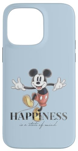 iPhone 14 Pro Max Disney 100 Anniversary Mickey Mouse D100 Quote Happiness Case