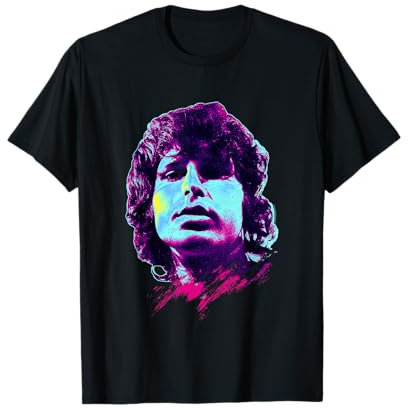TV Times Jim Morrison Retro Pop Art Stylised T-Shirt