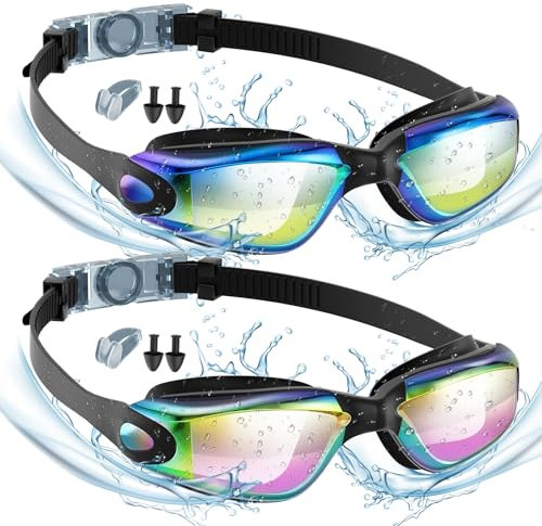 Estefanlo Swimming Goggles, Goggles, Goggles Swimming Adult, Swimming Goggles Women