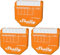 SHELLY Szenenaktivierer Wave i4, Unterputz, orange, 3 Stück