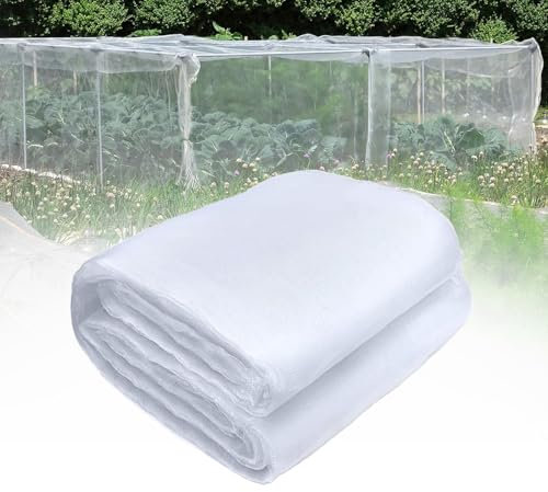 Filet Anti Grele Filet Anti Insecte Potager, Maille Fine Filet Anti Moustique, Filets pour Jardin pour la Protection des Plantes Légumes Fruits, Filet Anti-Insectes pour Fenêtre(3x75m)