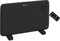 HOMCOM 1200W Electric Panel Heater, Freestanding or Wall Mounted, Convector Heater, Quiet Space Heater with LED Display, Open Window Detection, Timer, Overheat Protection, Remote Control, Black