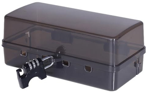 Generic Outdoor Electrical Boxes - Waterproof Socket Storage, Power Strip Enclosure with Extension Lead, Christmas Lights Protection