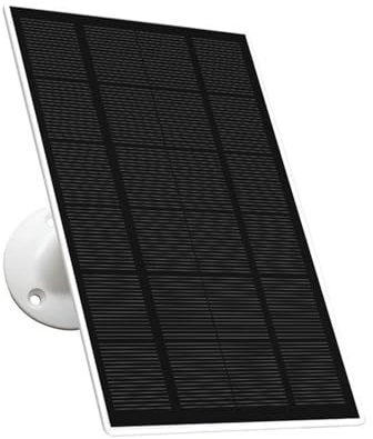 Solar Panel for Ring Camera, 3W Solar Charger Compatible with Ring Spotlight Cam Battery, Stick Up Battery Cam & Spotlight Cam Pro,IP65 Weatherproof, Adjustable Mount for Easy Installation
