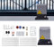 LENDISIY Schiebetorantrieb Set, Schiebetor Torantrieb Garagentorantrieb 370 W Infrarotsensors, mit 2 Fernbedienungen, Automatischer Schiebetorantrieb Toröffner Tor Antrieb bis 800 kg