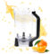 72oz Container for Ninja Blender Pitcher, Transparent Blender Container, Blender Cups Replacement for Ninja Jug Pitcher BL610 BL610BRN BL610C BL710WM BL710WMG G0610B C0650B CT610 CT610C CT611C