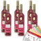 Maybach Portugieser Rosé QbA, süß&fruchtig, sortenreines Weinpaket + VINOX Winecards (6x0,75l)