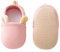 Neonata Scarpe, scarpine battesimo neonata, Scarpe Anti Scivolo Morbido Occasioni Speciali Battesimo per la Festa Nuziale Scarpe, scarpe neonato 6-12 mesi（Rosa, taglia 12）