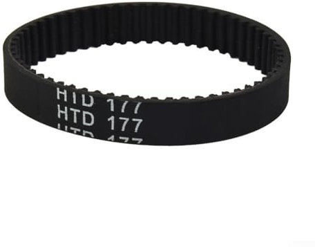 Cinghie di trasmissione di ricambio in gomma per pialle dentate Black and Decker, adatte ai modelli KW715, KW713, B D713