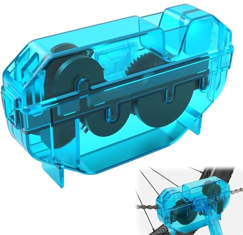 Bike Chain Cleaning Tool Efficient Cycling Cyclone Chain Scrubber Cleaner Kit Ideal for Optimum Chain Maintenance Suitable for Bicycle Enthusiasts, Riders, Travel Stable and Easy To Use for All Bikes