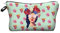 Modische Kulturtasche Kosmetikbeutel Schminktasche Make-Up Bag Kulturbeutel Wasserabweisend Originelle Print-Motive für Reisen, Urlaub und Alltag (Flower Girl)