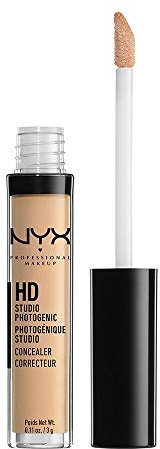 NYX PROFESSIONAL MAKEUP Professional Makeup HD Photogenic Concealer Wand, Für alle Hauttypen, Mittlere Abdeckung, Farbton: Sand Beige