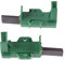 For Beko WME7267W, WME8227B, WME8227 Washing Machine Carbon Brush & Holder Pair