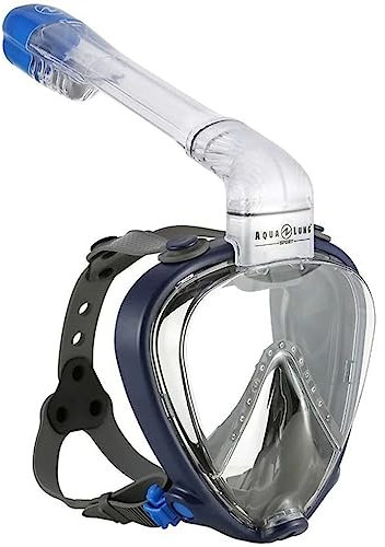 Aqua Lung SMART Snorkel TAUCHMASKE Schnorchelset blau L
