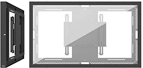 SMS 55L/P Casing Wall G2 Smart Media Solutions 55L/P, 701-004-12 (Smart Media Solutions 55L/P CASING WALL G2 BL BLACK RAL9005, 139.7 cm (55))