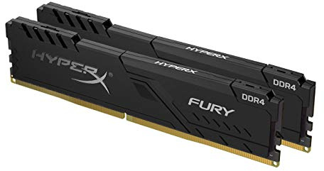 HyperX FURY Black HX426C16FB3K2/32 Arbeitsspeicher 32GB Kit*(2x16GB) 2666MHz DDR4 CL16 DIMM