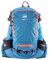 TerraWest Core 22 Sac à dos de ski avec réflecteur Recco et protection dorsale installés Bleu/orange