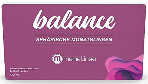 meineLinse Balance sphärische Monatslinse 3 Stück (ehemals Oculsoft) (-2.25, 8.6, 14.00, 3)