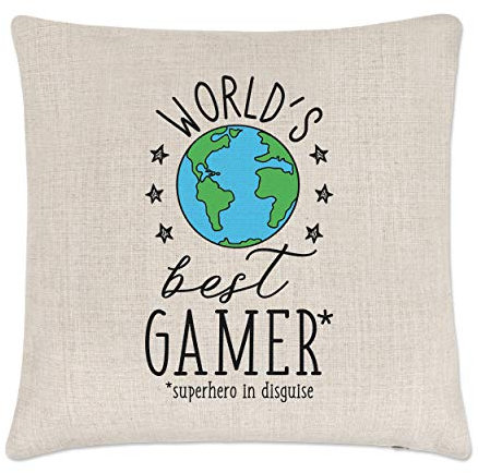 Gift Base World's Best Gamer Kissenbezug