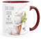 Moonworks® Kaffee-Tasse Ich liebe dich volle Möhre Hase mit Karotte Geschenk Liebe Liebeserklärung inner-bordeaux Keramik-Tasse