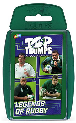 Top Trumps Legends of Rugby Card Game - from Ages 6+