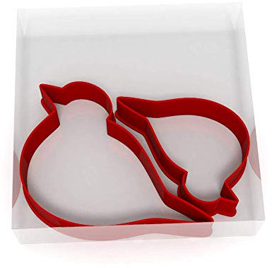 Robin Set of 2 Value Cookie/Fondant Cutters Pair 5CM + 8CM 2