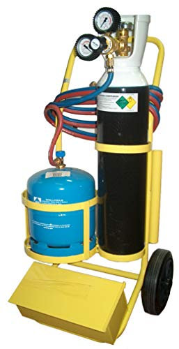 STS-FGR-1000C Equipo portátil para soldadura autógena Oxígeno Butano con cajón para herramientas