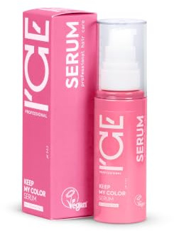 ICE Professional Keep My Color Serum 50ml – Farbschutz Serum für Gefärbtes Haar, Anti-Fade Color Protection, Hitzeschutz & UV-Filter, Glanz & Anti-Frizz Haarpflege mit Kamelienöl