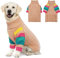 IECOii Hundepullover Grosse Hunde,Weihnachten Sweater für Hunde,Winter Rollkragen Große Hunde Pullover,Weiche Hund Strickpullover Wintermantel,Warme Hundekleidung für Labrador,Deutscher Schäferhund